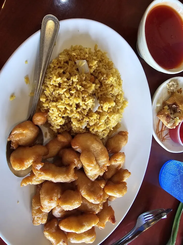 Sweet and Sour Chicken Fried Rice Chicken